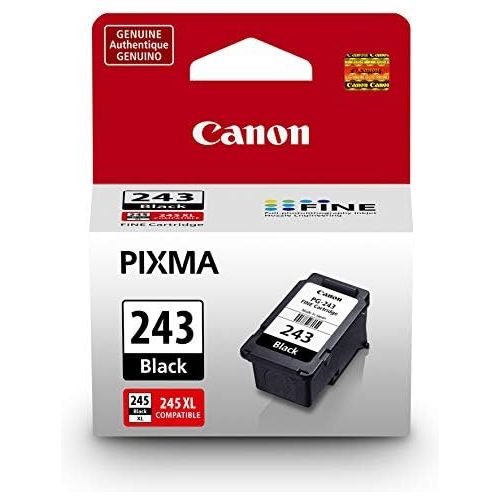 캐논 [아마존베스트]Canon PG-243 Black Ink Cartridge Compatible to iP2820 MX492, MG2420, MG2520, MG2920, MG2922, MG2924 MG3020, MG2525, TS3120, TS302, TS202 and TR4520