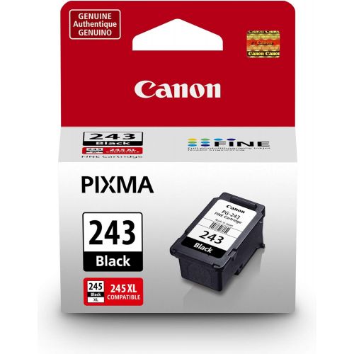 캐논 [아마존베스트]Canon PG-243 Black Ink Cartridge Compatible to iP2820 MX492, MG2420, MG2520, MG2920, MG2922, MG2924 MG3020, MG2525, TS3120, TS302, TS202 and TR4520