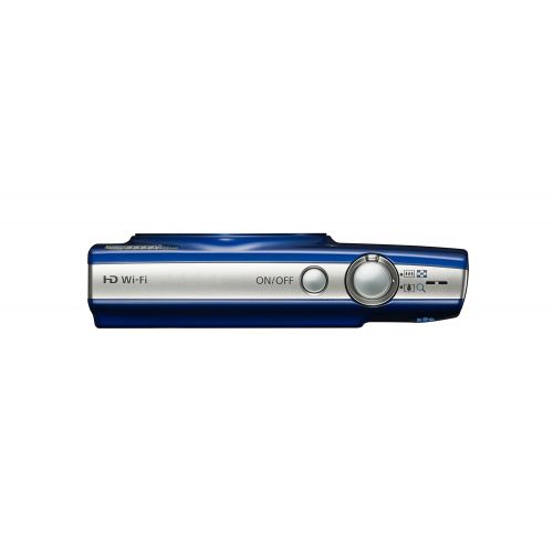 캐논 Canon PowerShot ELPH 190 Digital Camera w/ 10x Optical Zoom and Image Stabilization - Wi-Fi & NFC Enabled (Blue)