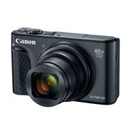 Canon PowerShot SX740 Digital Camera w/40x Optical Zoom & 3 Inch Tilt LCD - 4K VIdeo, Wi-Fi, NFC, Bluetooth Enabled (Black)