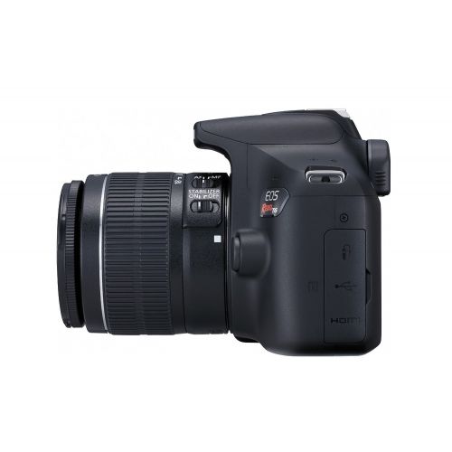 캐논 Canon EOS Rebel T6 Digital SLR Camera Kit with EF-S 18-55mm f/3.5-5.6 is II Lens, Built-in WiFi and NFC - Black (Renewed)
