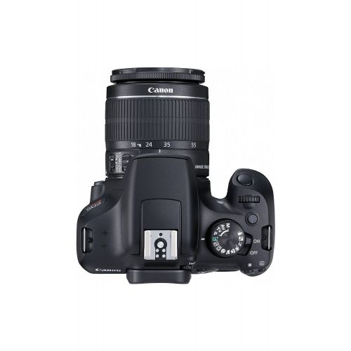 캐논 Canon EOS Rebel T6 Digital SLR Camera Kit with EF-S 18-55mm f/3.5-5.6 is II Lens, Built-in WiFi and NFC - Black (Renewed)