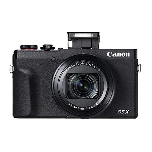 캐논 Canon PowerShot G5 X Mark II Digital Camera w/ 1 Inch Sensor, Wi-Fi & NFC Enabled, Black