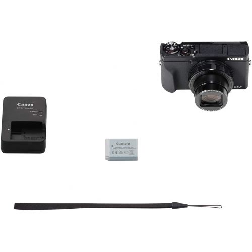 캐논 Canon PowerShot G5 X Mark II Digital Camera w/ 1 Inch Sensor, Wi-Fi & NFC Enabled, Black
