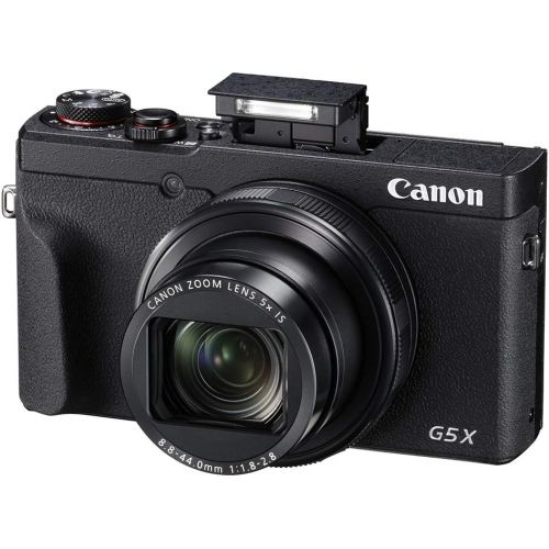 캐논 Canon PowerShot G5 X Mark II Digital Camera w/ 1 Inch Sensor, Wi-Fi & NFC Enabled, Black