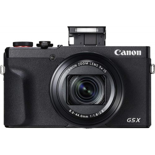 캐논 Canon PowerShot G5 X Mark II Digital Camera w/ 1 Inch Sensor, Wi-Fi & NFC Enabled, Black