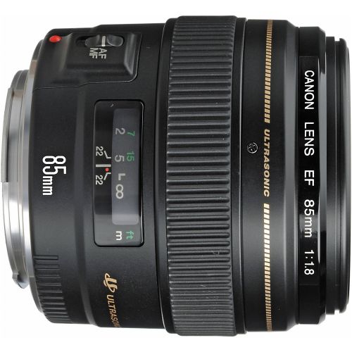 캐논 Canon EF 85mm f/1.8 USM Medium Telephoto Lens for Canon SLR Cameras - Fixed