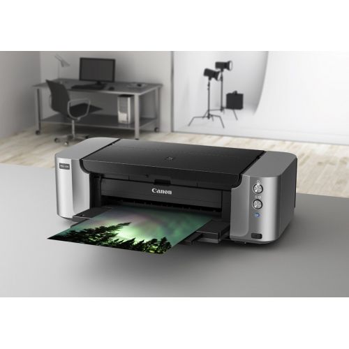 캐논 Canon Pixma Pro-100 Wireless Color Professional Inkjet Printer with Airprint and Mobile Device Printing (6228B002)