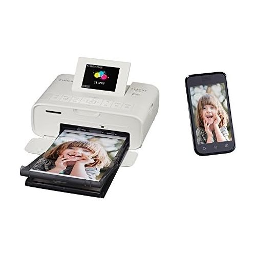 캐논 Canon Selphy CP1200 White Wireless Color Photo Printer