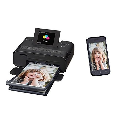 캐논 Canon Selphy CP1200 Black Wireless Color Photo Printer