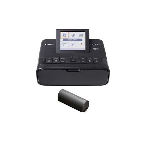 캐논 Canon SELPHY CP1300 Compact Photo Printer Battery Bundle (Black)