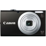 Canon PowerShot A2400 IS 16.0 MP Digital Camera with 5x Optical Image Stabilized Zoom 28mm Wide-Angle Lens with 720p Full HD Video Recording and 2.7-Inch Touch Panel LCD (Black)