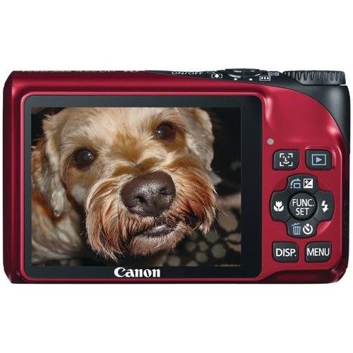 캐논 Canon Powershot A2200 14.1 MP Digital Camera with 4x Optical Zoom (Red)