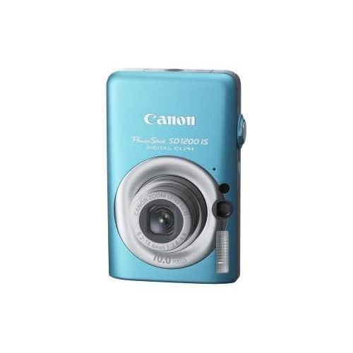 캐논 Canon PowerShot SD1200IS 10 MP Digital Camera with 3x Optical Image Stabilized Zoom and 2.5-inch LCD (Blue)