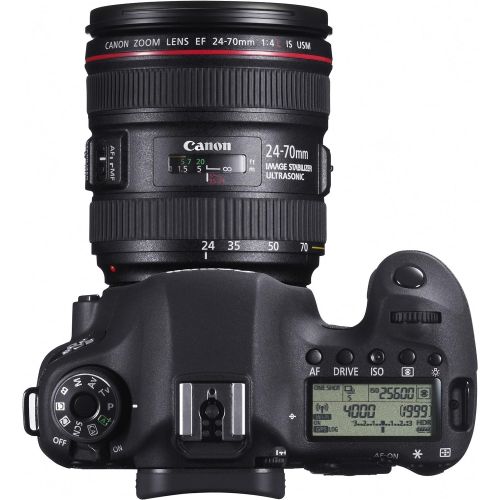 캐논 Canon EOS 6D with EF 24-70mm F4L IS USM Lens - International Version (No Warranty)