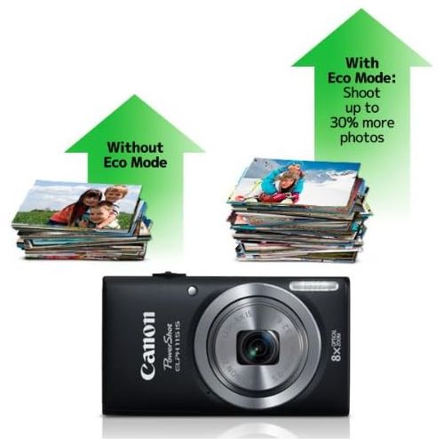 캐논 Canon PowerShot Elph 115 16MP Digital Camera with 2.7-Inch LCD (Black) (OLD MODEL)