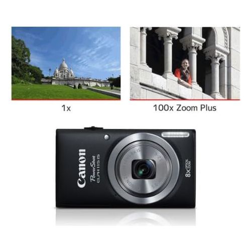 캐논 Canon PowerShot Elph 115 16MP Digital Camera with 2.7-Inch LCD (Black) (OLD MODEL)