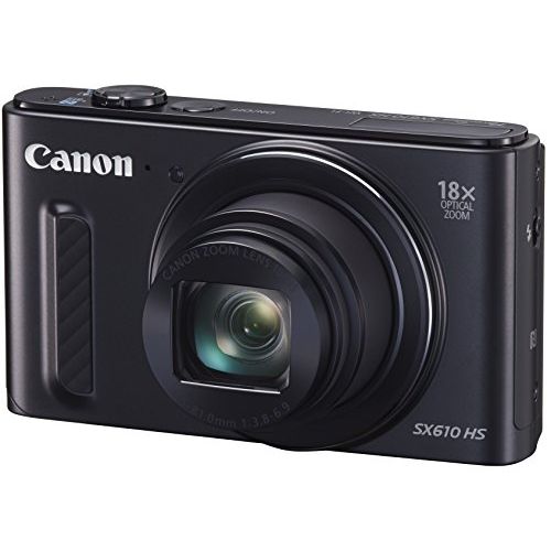 캐논 Canon digital camera PowerShot (power shot) SX610 HS black PSSX610HS (BK) - International Version (No Warranty)