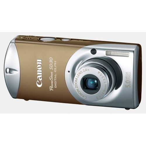 캐논 Canon Powershot SD30 5MP Digital Elph Camera with 2.4x Optical Zoom (Glamour Gold)