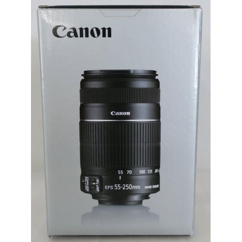 캐논 Canon EFS 55-250mm f/4.0-5.6 is II Telephoto Zoom Lens for Canon Digital SLR Cameras - International Version (No Warranty)