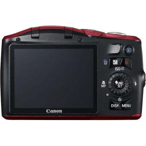 캐논 Canon PowerShot SX150 IS 14.1 MP Digital Camera with 12x Wide-Angle Optical Image Stabilized Zoom with 3.0-Inch LCD (Red) (OLD MODEL)