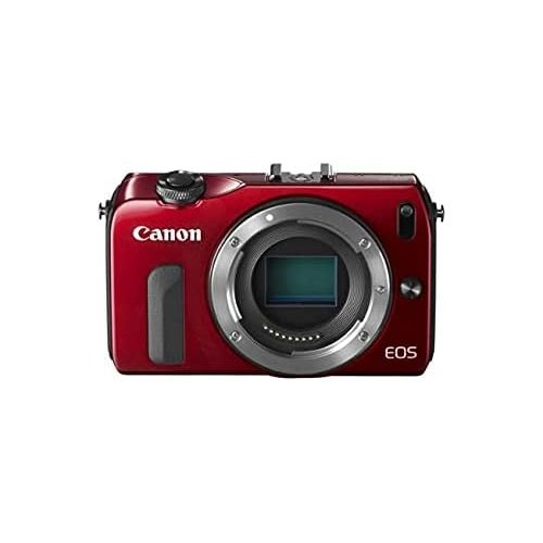 캐논 Canon EOS M Compact System Camera -Red- Body Only International Model (No Warranty)