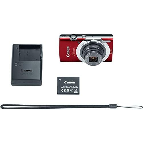 캐논 Canon PowerShot ELPH140 IS Digital Camera (Red)