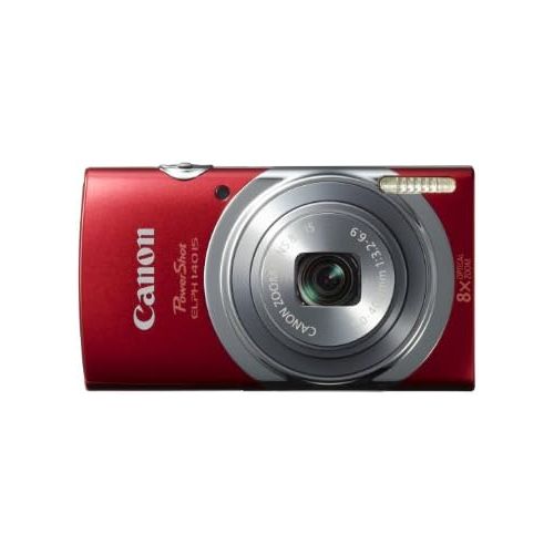 캐논 Canon PowerShot ELPH140 IS Digital Camera (Red)