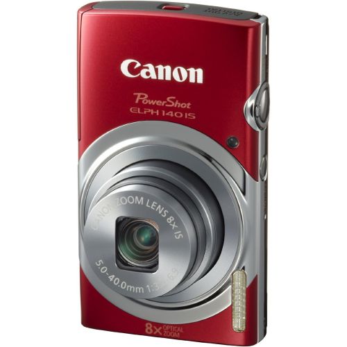 캐논 Canon PowerShot ELPH140 IS Digital Camera (Red)