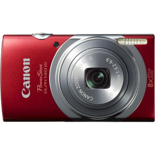 캐논 Canon PowerShot ELPH140 IS Digital Camera (Red)