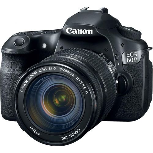 캐논 Canon EOS 60D 18 MP CMOS Digital SLR Camera with EF-S 18-200mm f/3.5-5.6 IS Lens (discontinued by manufacturer)