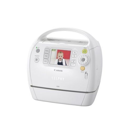 캐논 Canon Selphy ES30 Compact Photo Printer (White) (2676B001)