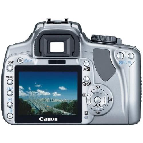 캐논 Canon Rebel XTi DSLR Camera with EF-S 18-55mm f/3.5-5.6 Lens (Silver) (OLD MODEL)