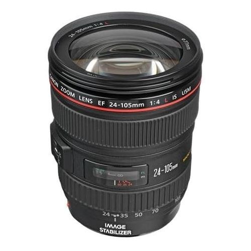 캐논 Canon EF 24-105mm f/4L IS USM Zoom Lens - White Box (New) (Bulk Packaging)