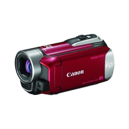 캐논 Canon VIXIA HF R10 Full HD Camcorder w/8GB Flash Memory (Red) (Discontinued by Manufacturer)