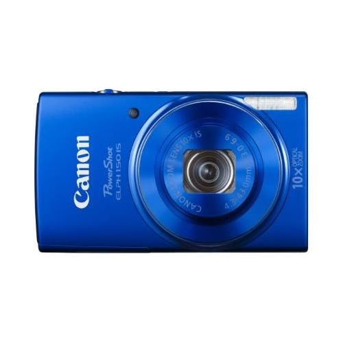 캐논 Canon PowerShot ELPH 150 IS Digital Camera (Blue)