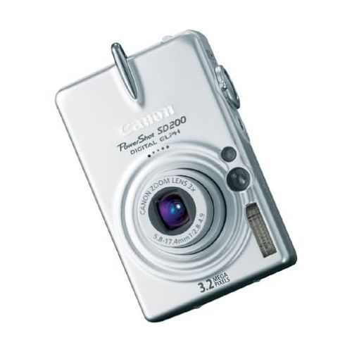 캐논 Canon Powershot SD200 3.2MP Digital Elph Camera with 3x Optical Zoom (OLD MODEL)