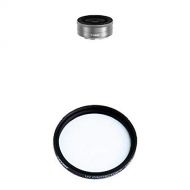 Canon EOS M Series EF-M 22mm f/2 STM Wide-Angle Lens Filter Bundle