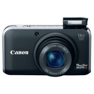 Canon PowerShot SX210 IS Digital Camera (Black) 4246B001, 14.1 Megapixel, 14x...