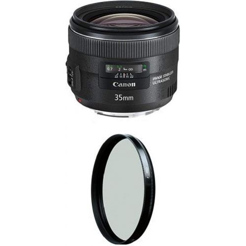 캐논 Canon EF 35mm f/2 IS USM Wide-Angle Lens w/ B+W 67mm HTC Kaesemann Circular Polarizer