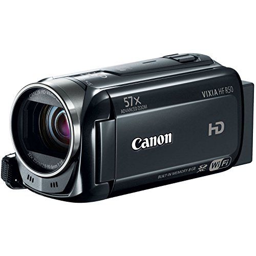 캐논 Canon VIXIA HF R50 Full HD Camcorder with Wi-Fi and 3-Inch LCD (Black) (Discontinued by Manufacturer)