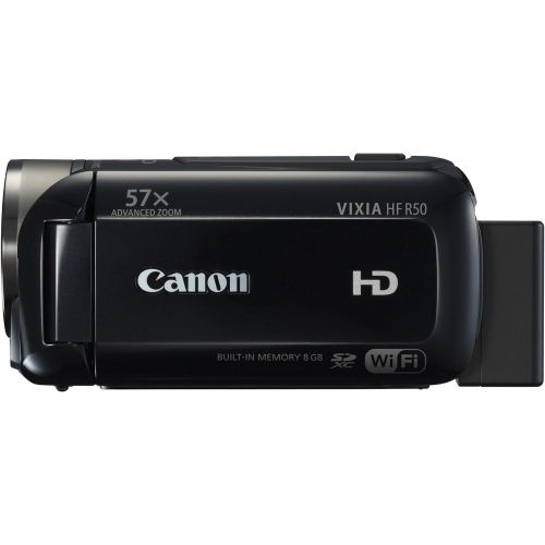 캐논 Canon VIXIA HF R50 Full HD Camcorder with Wi-Fi and 3-Inch LCD (Black) (Discontinued by Manufacturer)