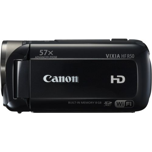 캐논 Canon VIXIA HF R50 Full HD Camcorder with Wi-Fi and 3-Inch LCD (Black) (Discontinued by Manufacturer)