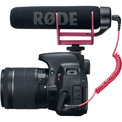 캐논 Canon EOS Rebel T5i Video Creator Kit with 18-55mm Lens, Rode VIDEOMIC GO and Sandisk 32GB SD Card Class 10