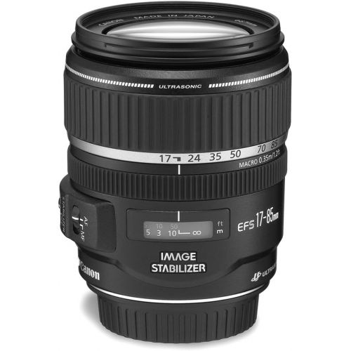 캐논 Canon EF-S 17-85mm f/4-5.6 Image Stabilized USM SLR Lens for EOS Digital SLRs - White Box (Bulk Packaging)