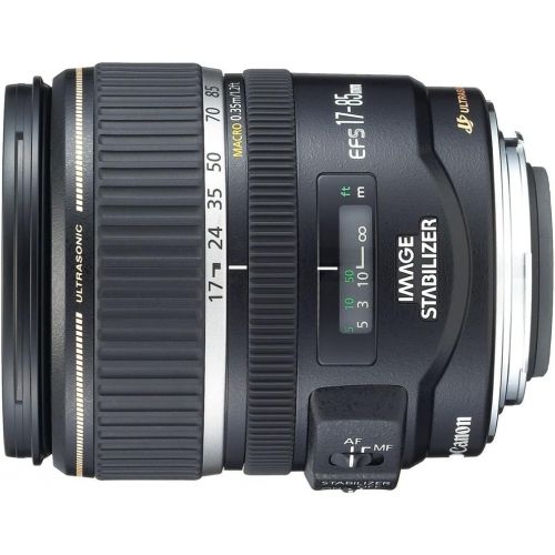 캐논 Canon EF-S 17-85mm f/4-5.6 Image Stabilized USM SLR Lens for EOS Digital SLRs - White Box (Bulk Packaging)
