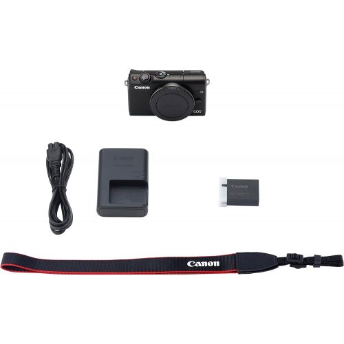 캐논 Canon EOS M100 Mirrorless Camera Wi-Fi, Bluetooth, and NFC Enabled (Black)