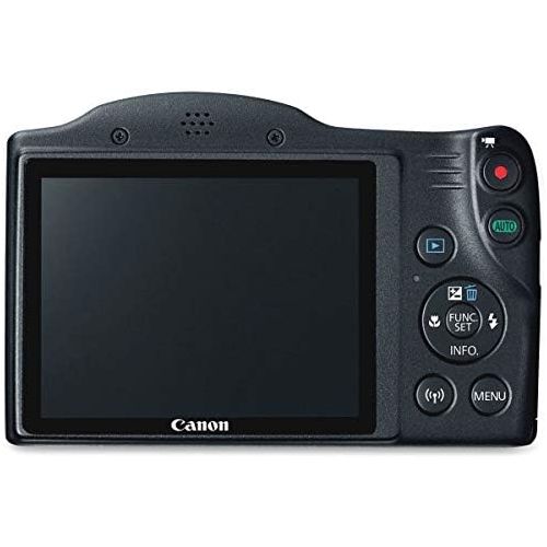 캐논 Canon PowerShot SX420 Digital Camera w/ 42x Optical Zoom - Wi-Fi & NFC Enabled (Black)