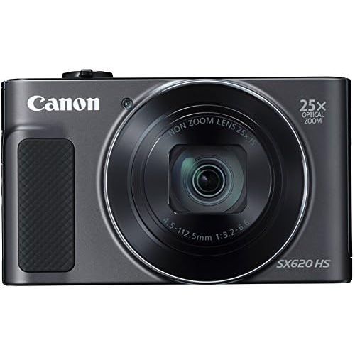 캐논 Canon PowerShot SX620 Digital Camera w/25x Optical Zoom - Wi-Fi & NFC Enabled (Black)