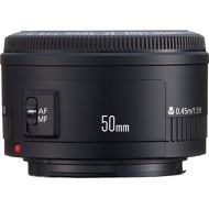 Canon EF 50mm f/1.8 II Standard AutoFocus Fixed Lens - White Box(Bulk Packaging)